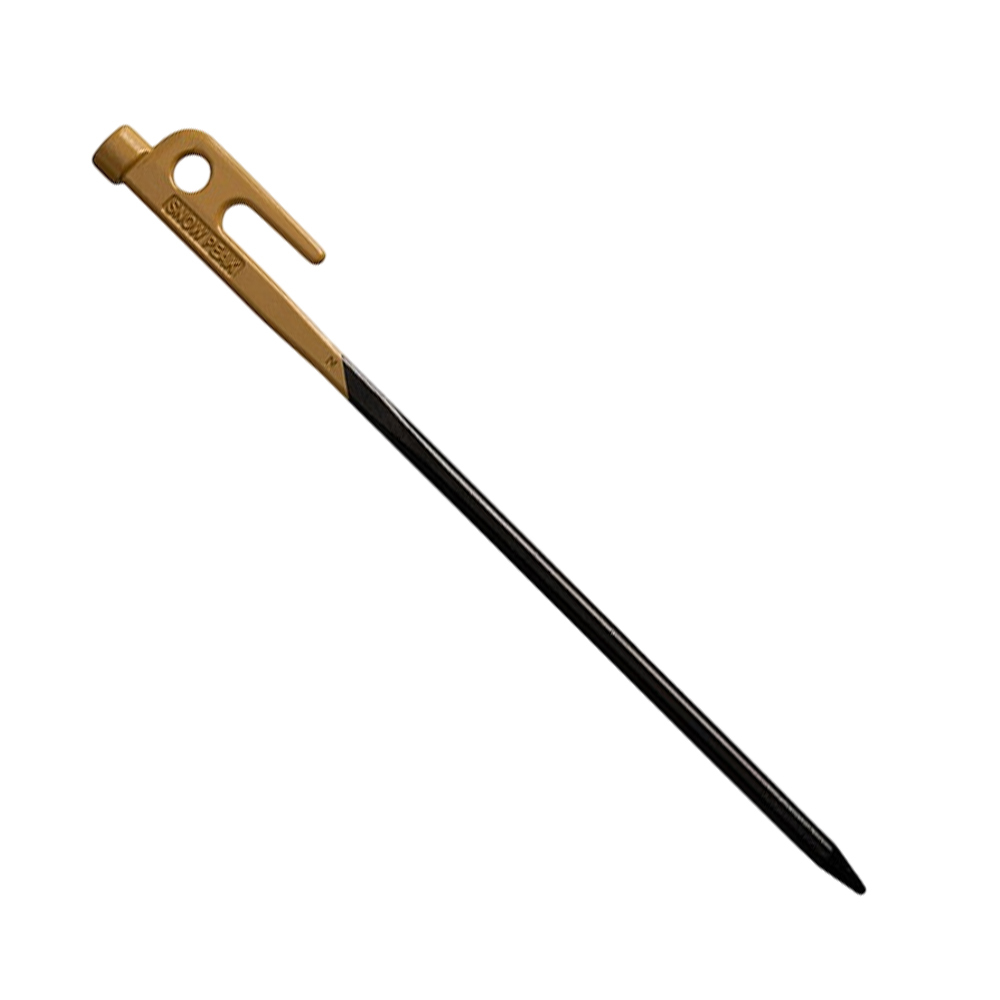 SNOWPEAK 鍛造強化鋼營釘 土黃色  R-103-SN