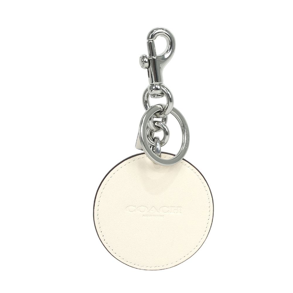 【COACH】沙灘球造型吊飾/鑰匙圈(藍色/紅色)CU260 SVBLM