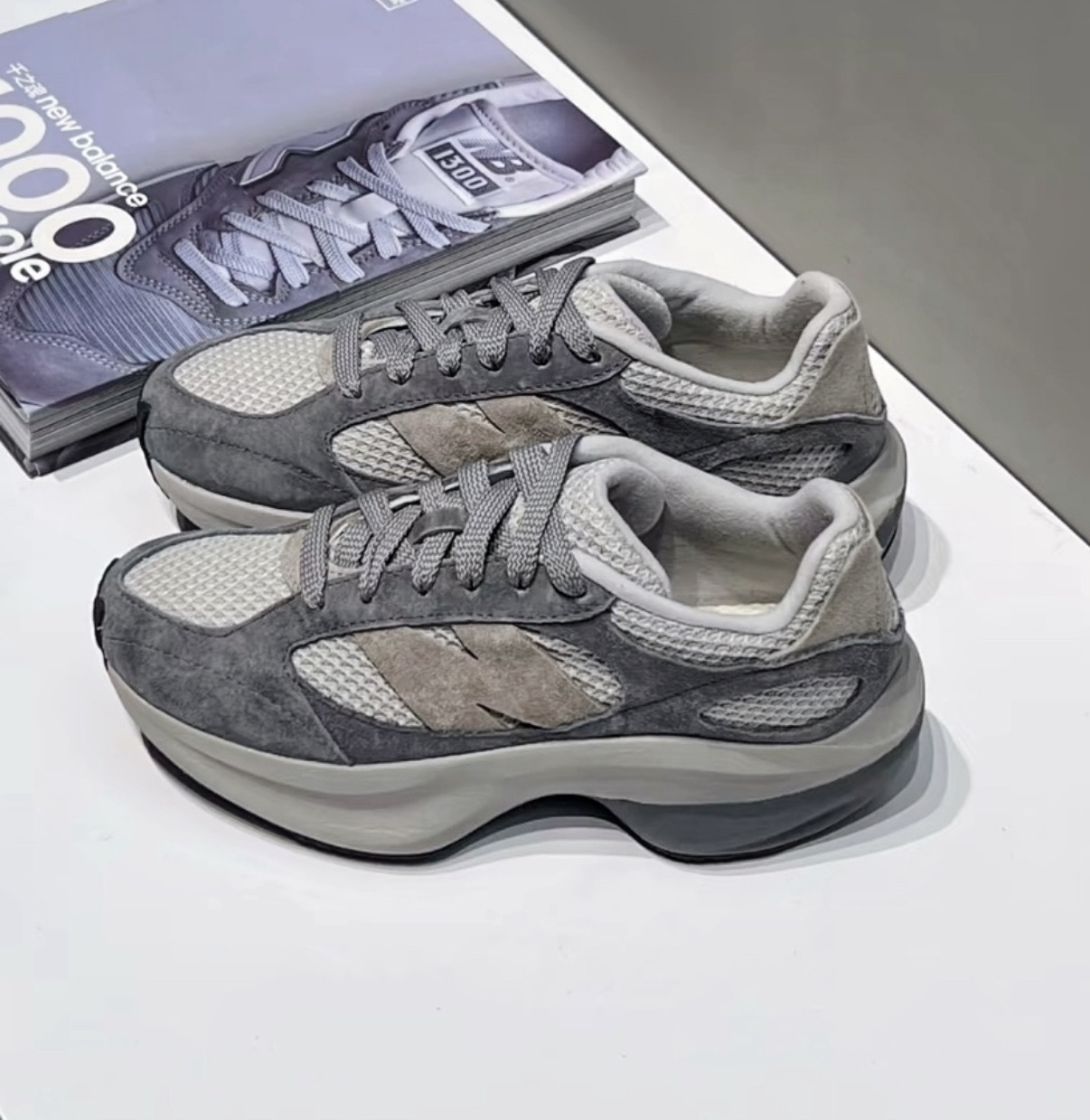 NEW BALANCE 冰川灰 骨白 UWRPDHSA UWRPDHSB