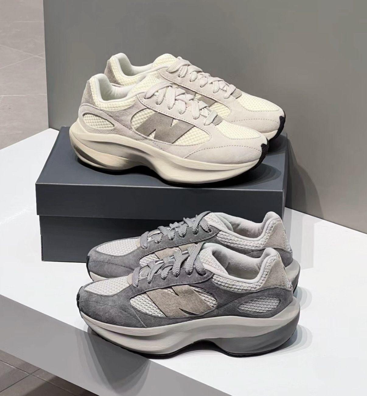 NEW BALANCE 冰川灰 骨白 UWRPDHSA UWRPDHSB