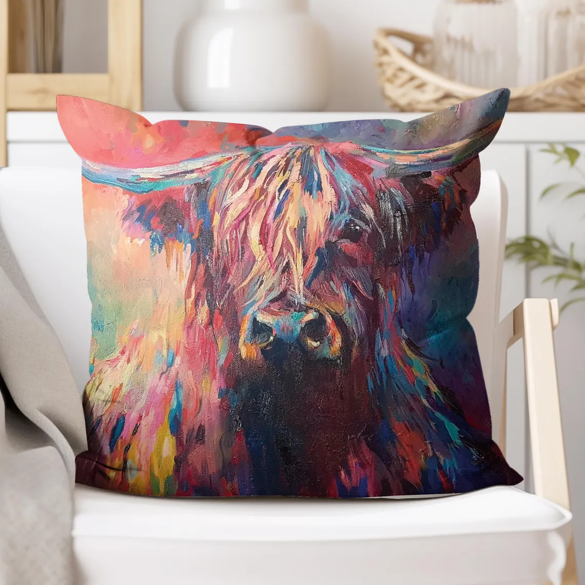 WRAPTIOUS｜手工抱枕｜  高原牛