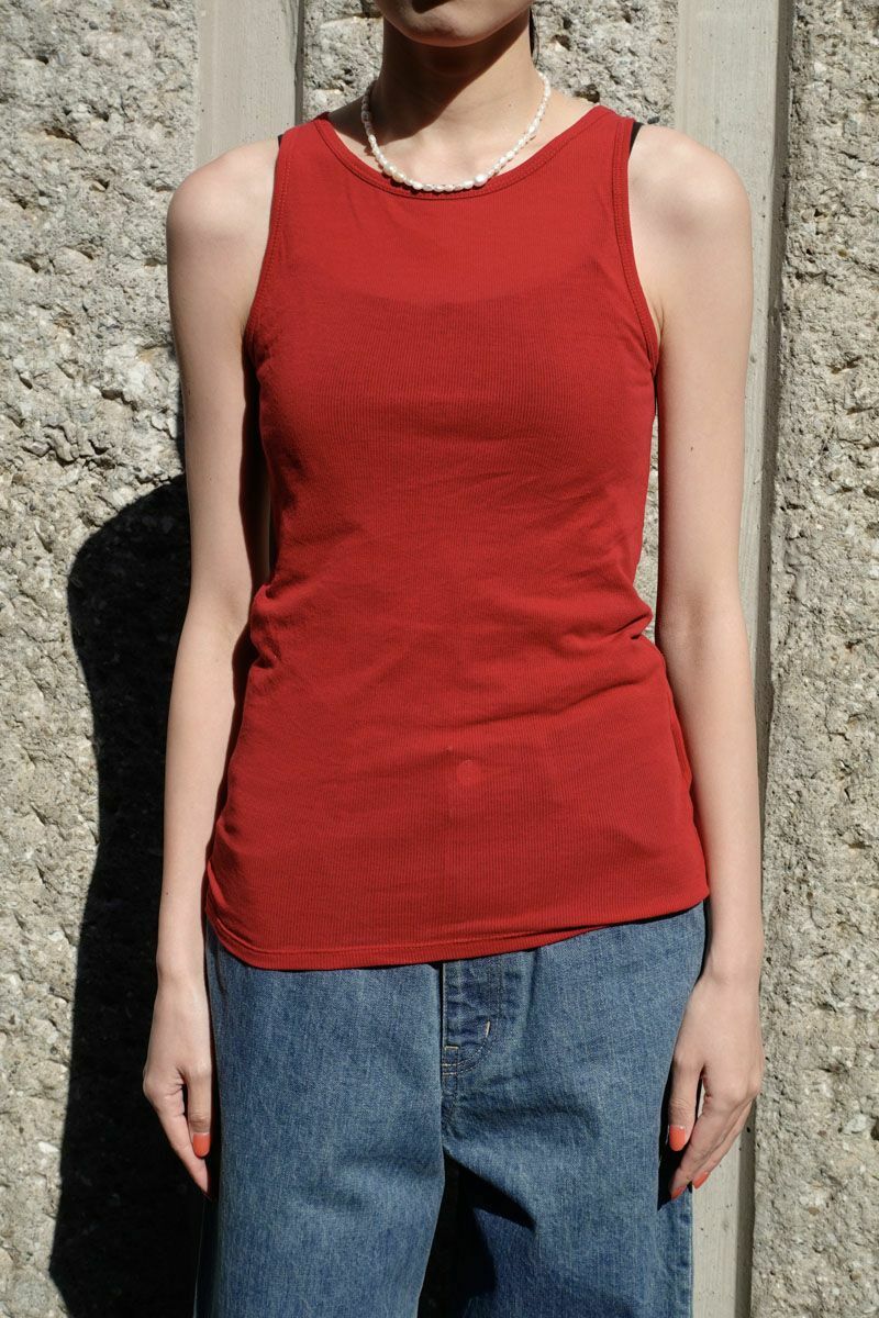 MY SHEER TELECO TANK TOP (4COL)