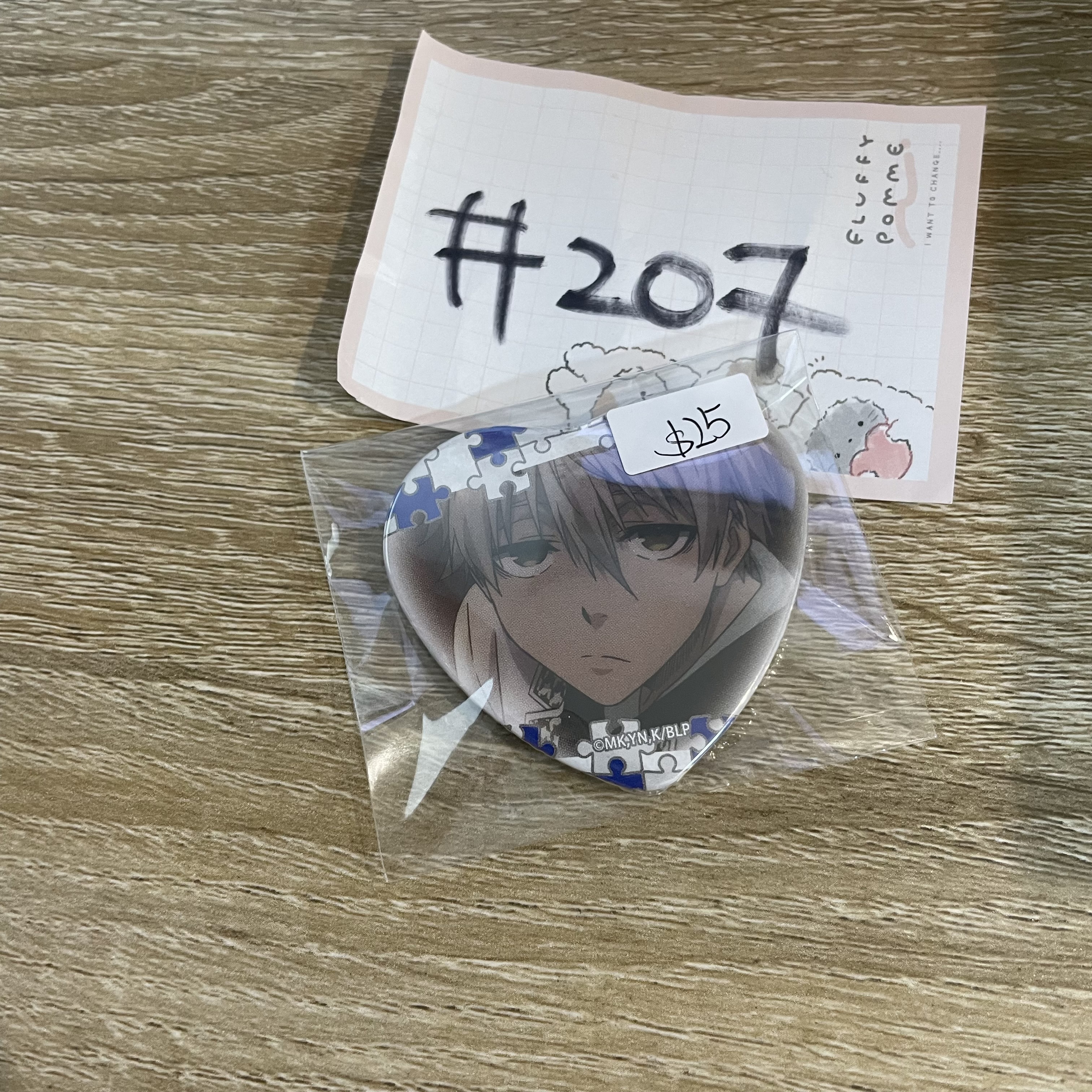 Blue Lock 凪誠士郎 襟章#207