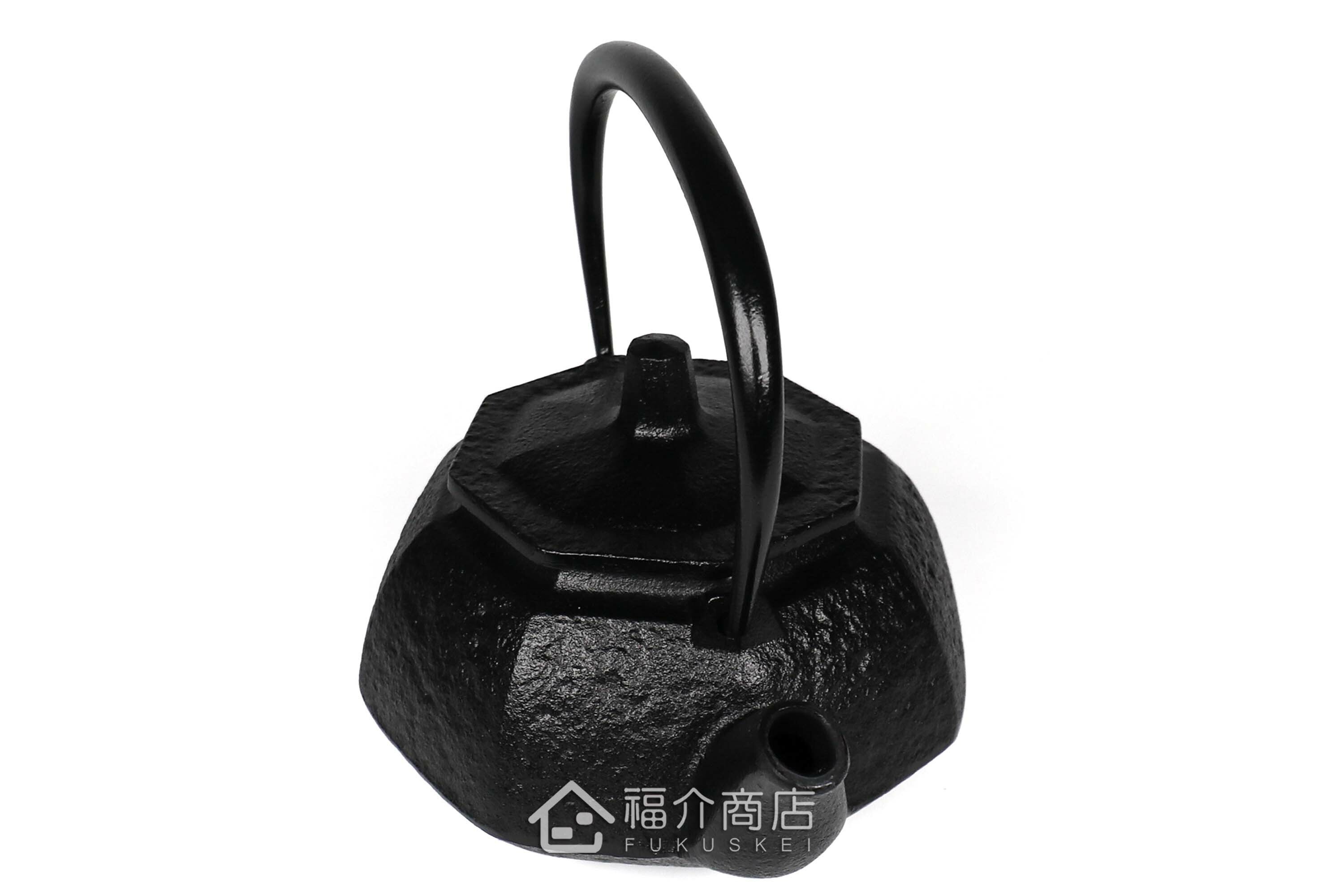 泡茶用的八角型鑄鐵壺