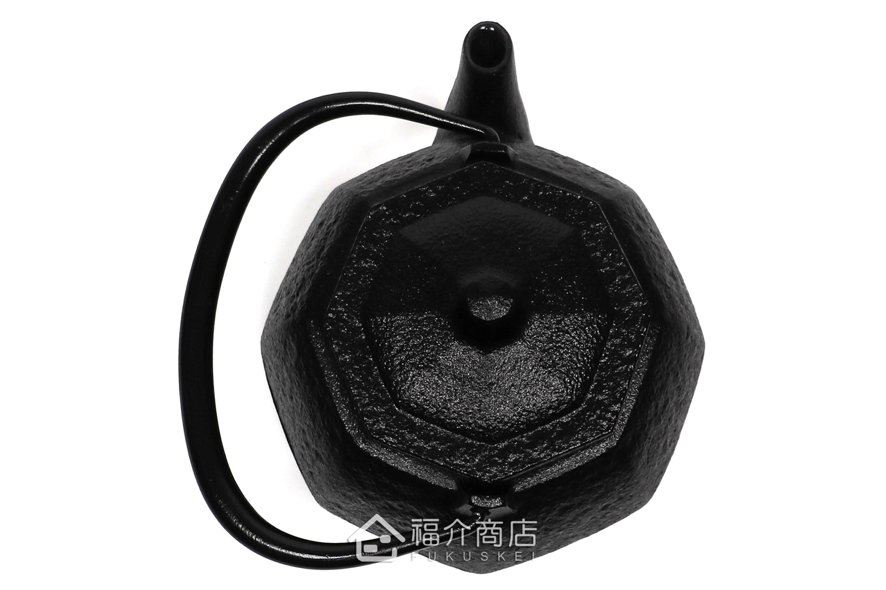 泡茶用的八角型鑄鐵壺