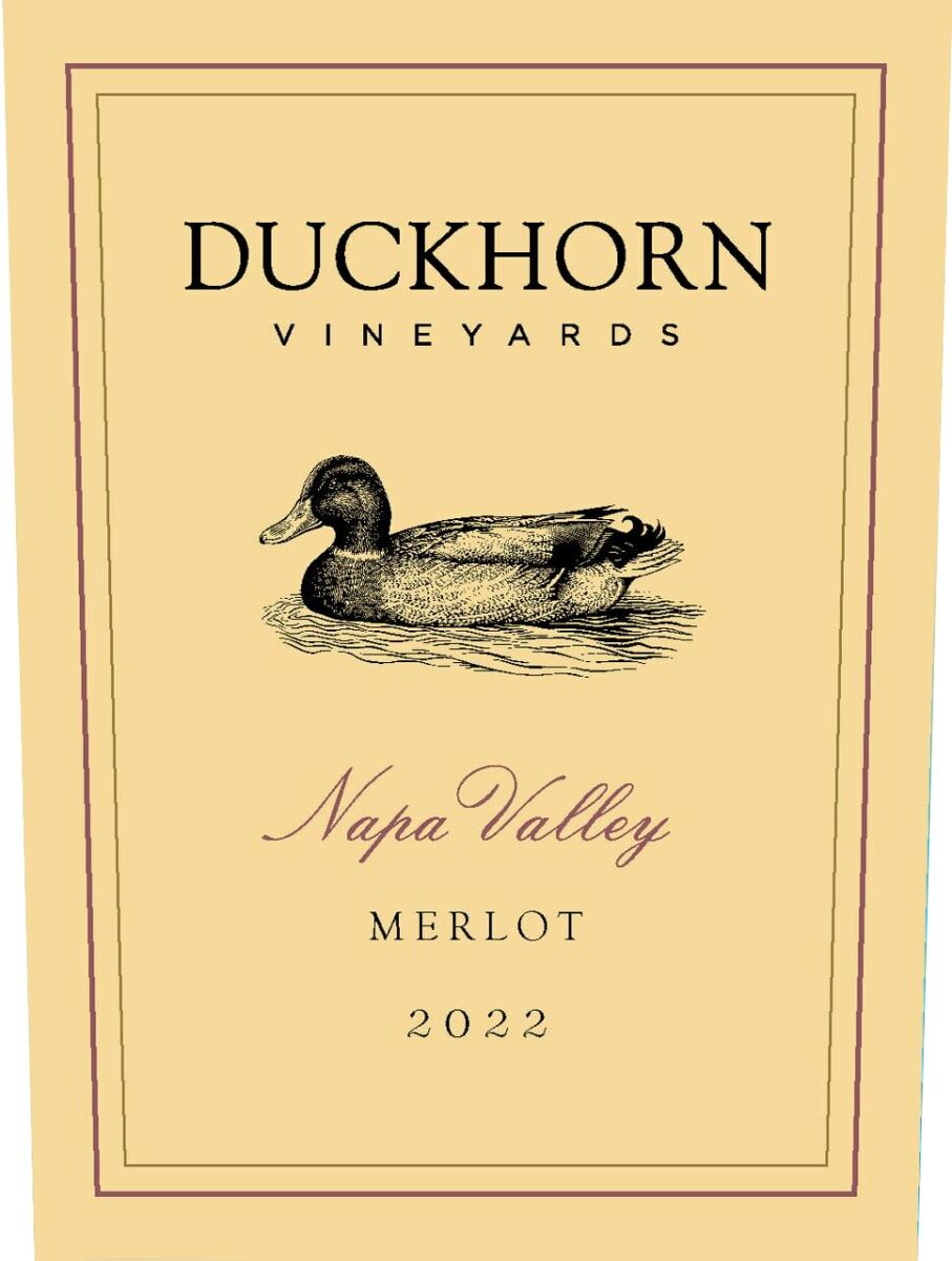 Duckhorn Napa Valley Merlot 2022 (WW92)