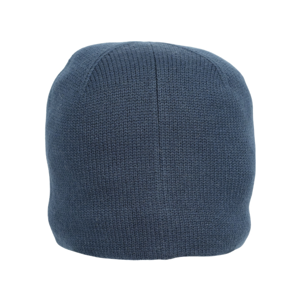 【COACH】Script 草寫標誌混羊毛毛帽(海軍藍)CY037 RF2