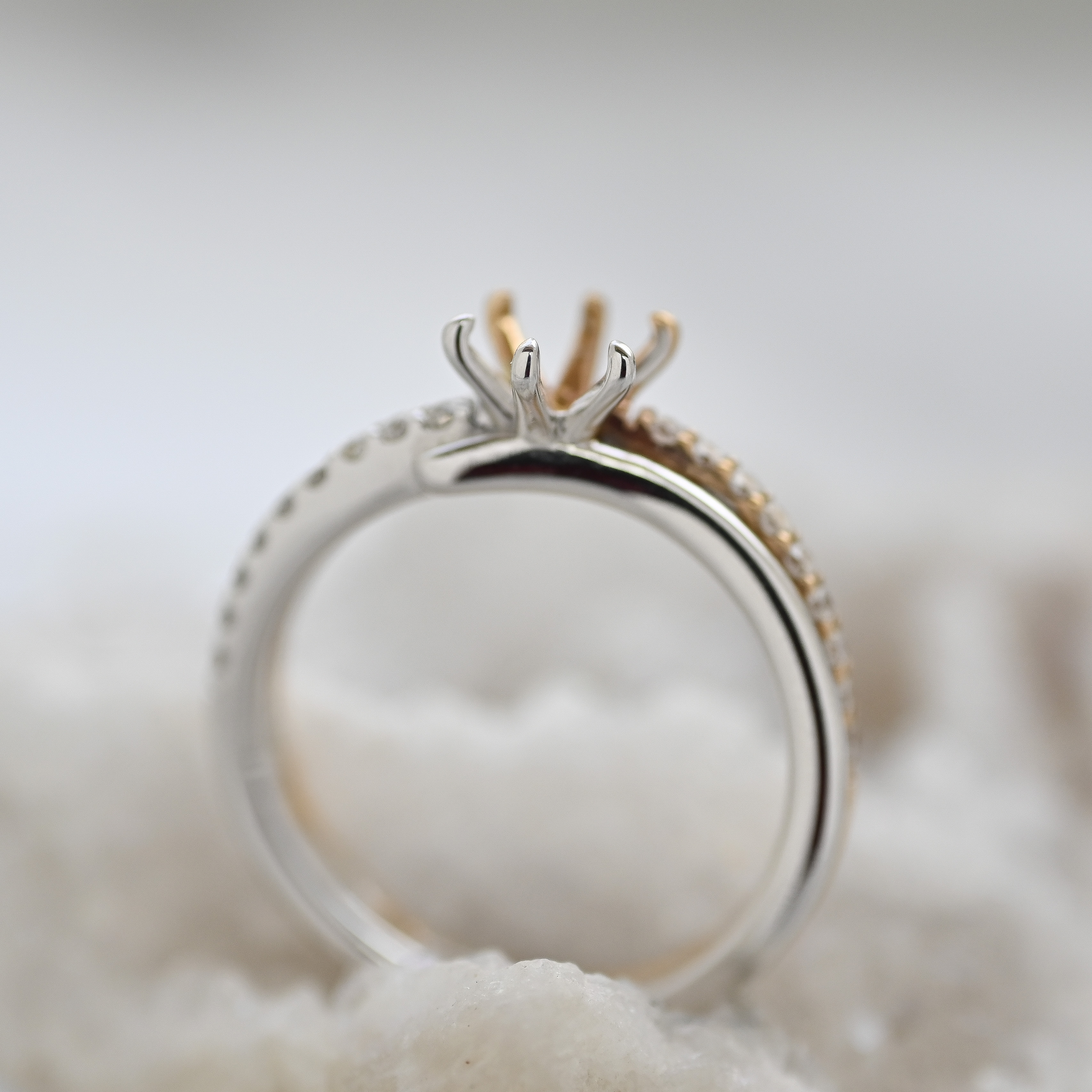 18K 0.50ct Diamond Ring Setting