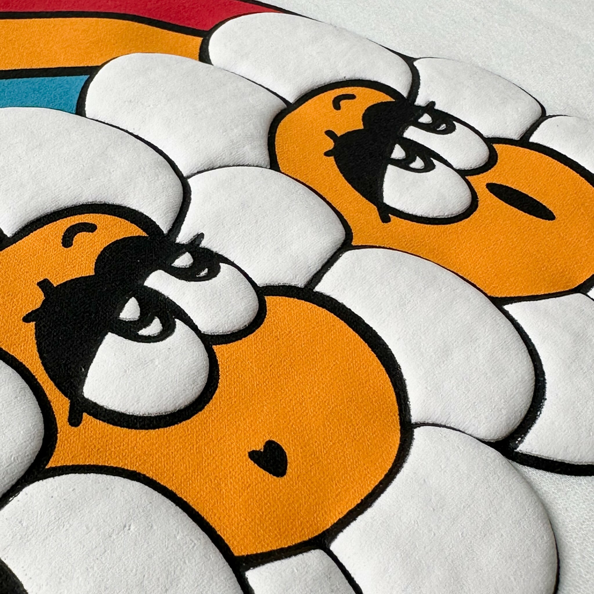 自訂款 發泡彩虹短T IM80552