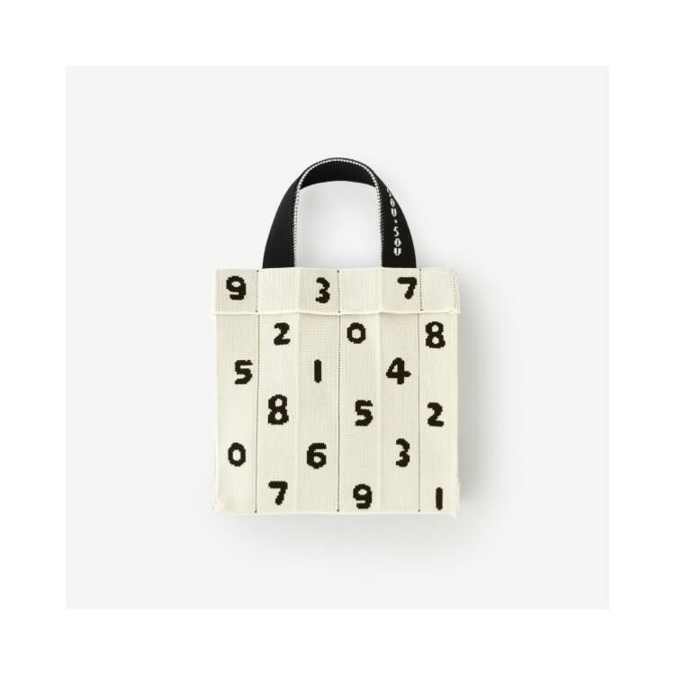 SOU SOU×KNT365 環保材質百摺針織托特包-U