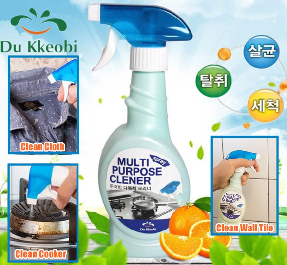 韓國DuKkeobi強力多用途清潔噴霧 （清貨價貨品，不設退換）(K2 449)