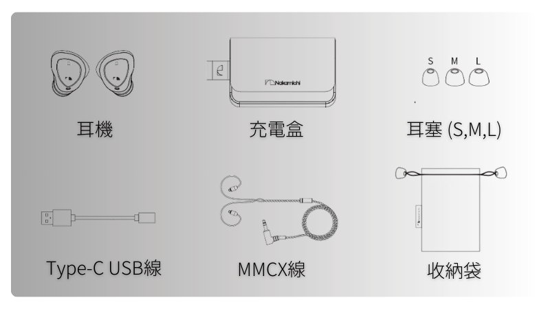 Nakamichi Elite TWS700ANC 無線/有線雙用降噪耳機|送行動電源 Nakamichi Elite TWS700ANC 無線/有線雙用降噪耳機|送行動電源