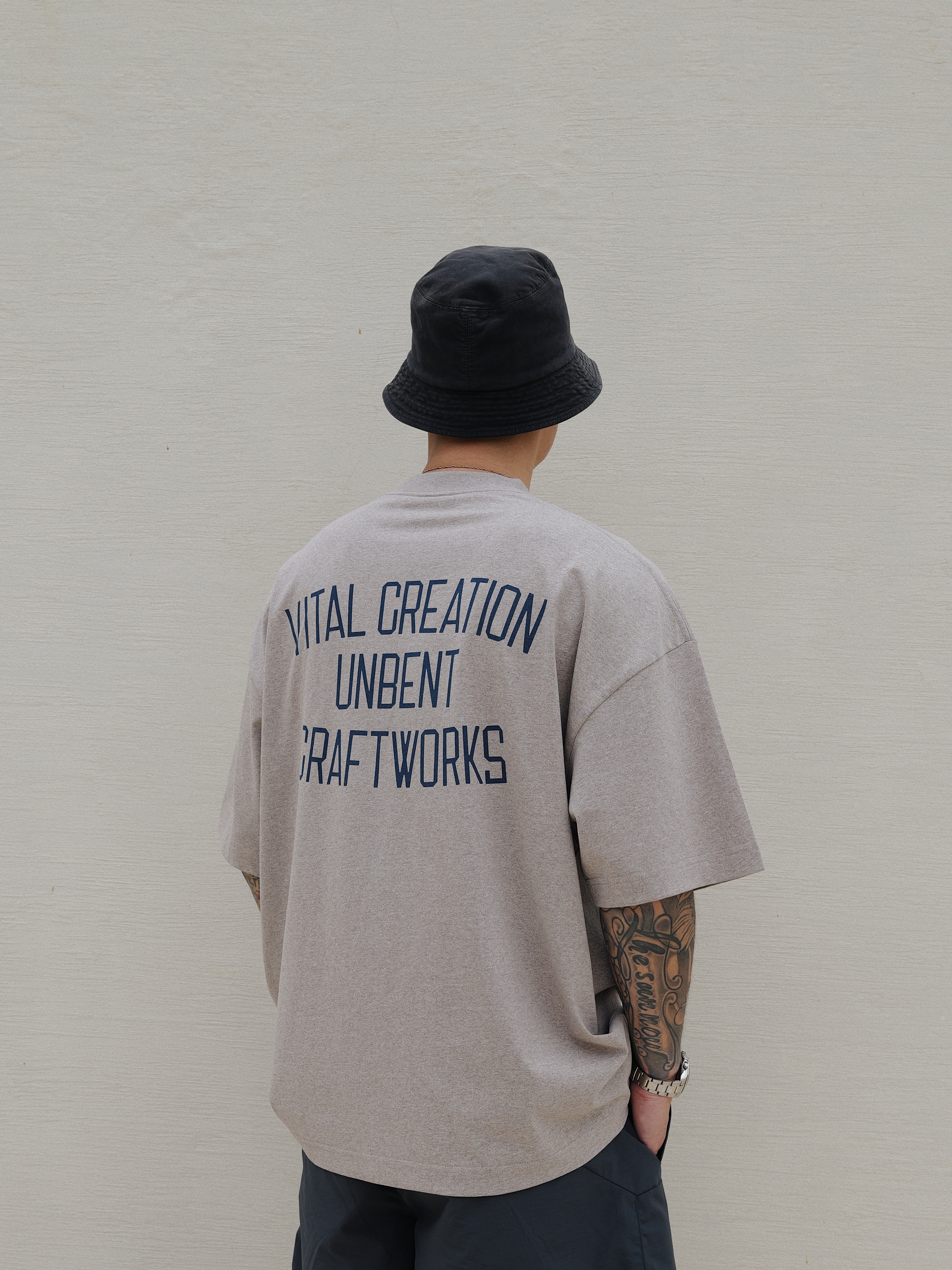 #預購 UNBENT 25SS 春夏新款 主題撞色 印花寬鬆純棉短袖 四色