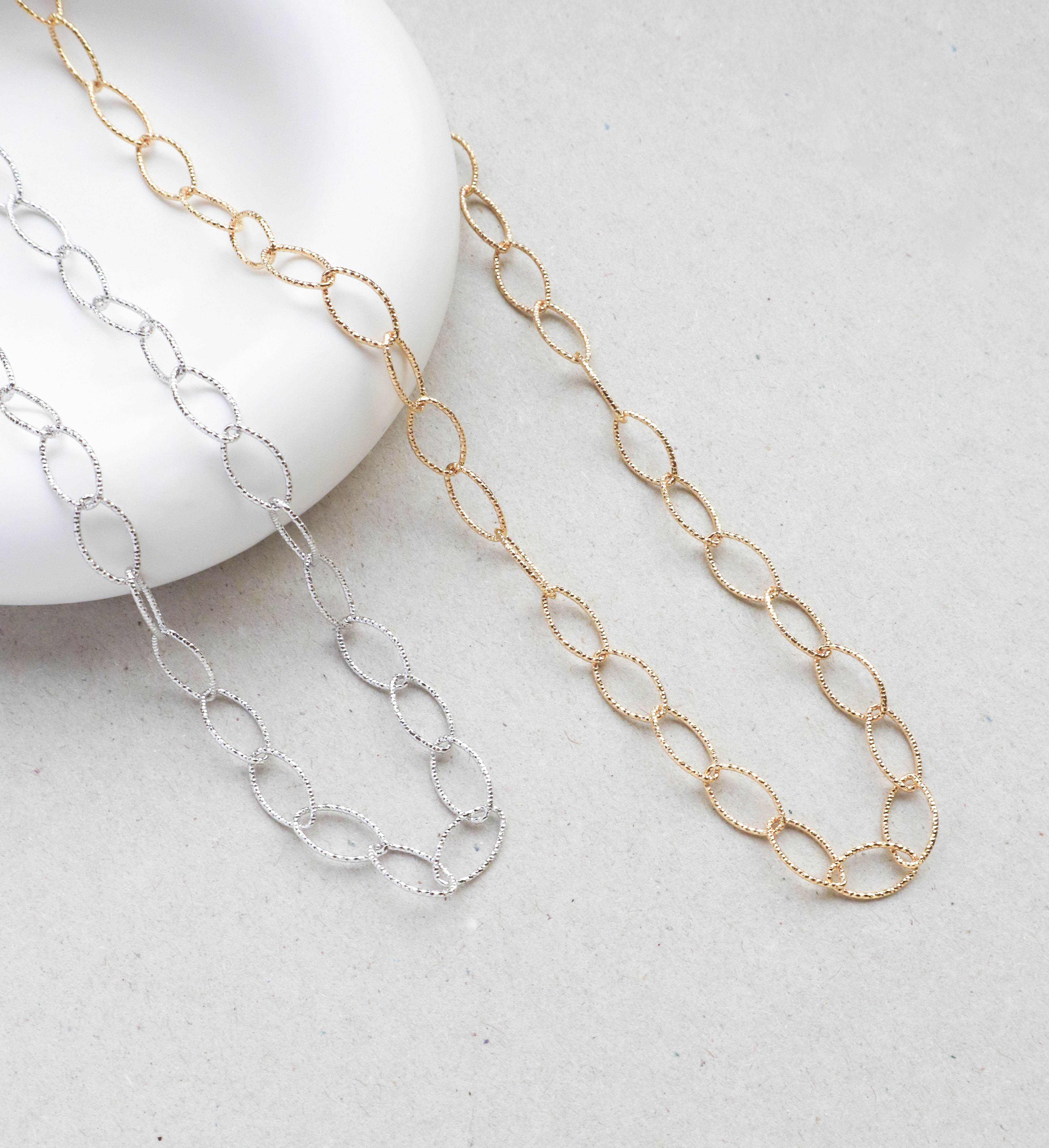 Silver/閃銀系列-光環圓鍊