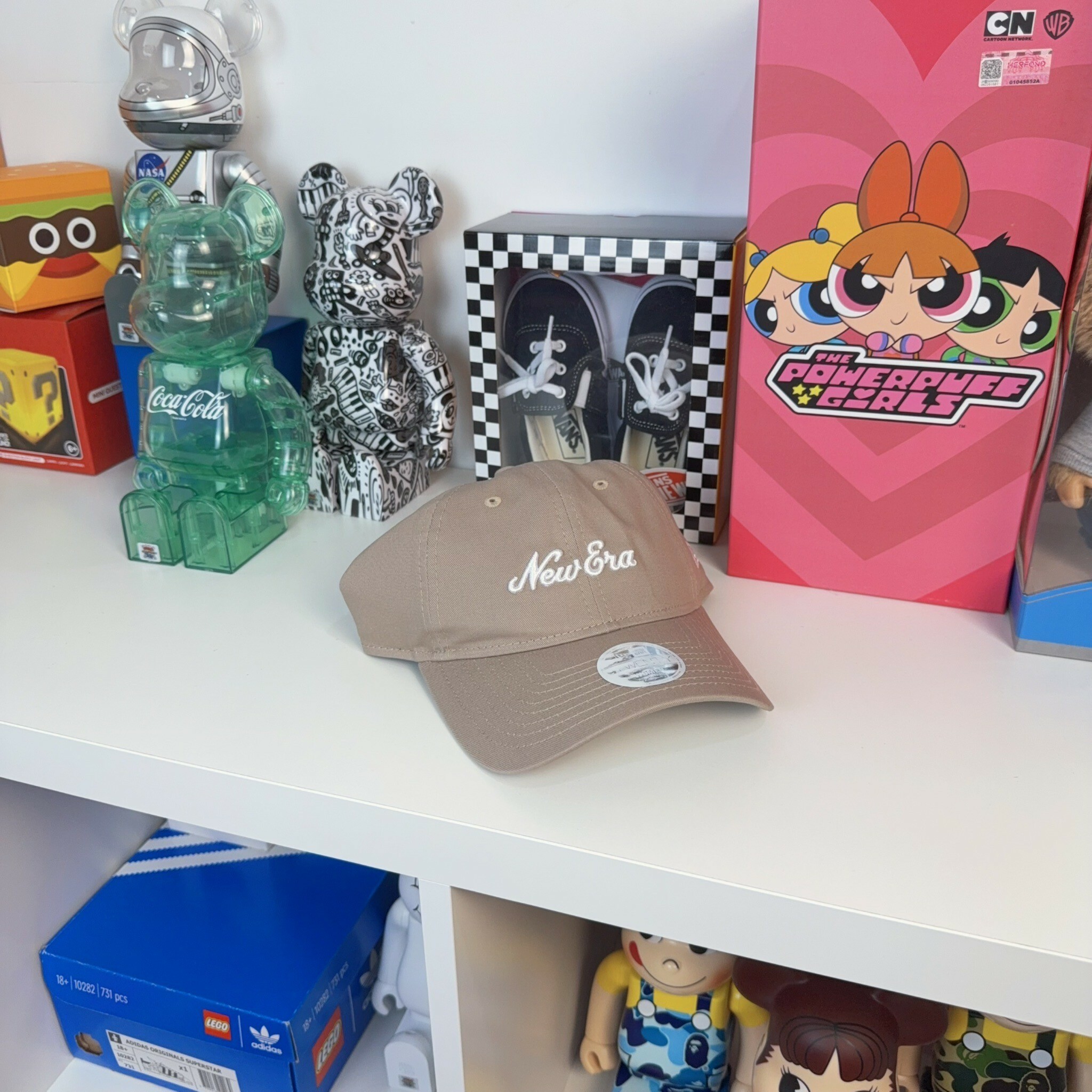 New Era 9Forty Cap 卡其 奶茶 電繡 LOGO 老帽 棒球帽 帽子