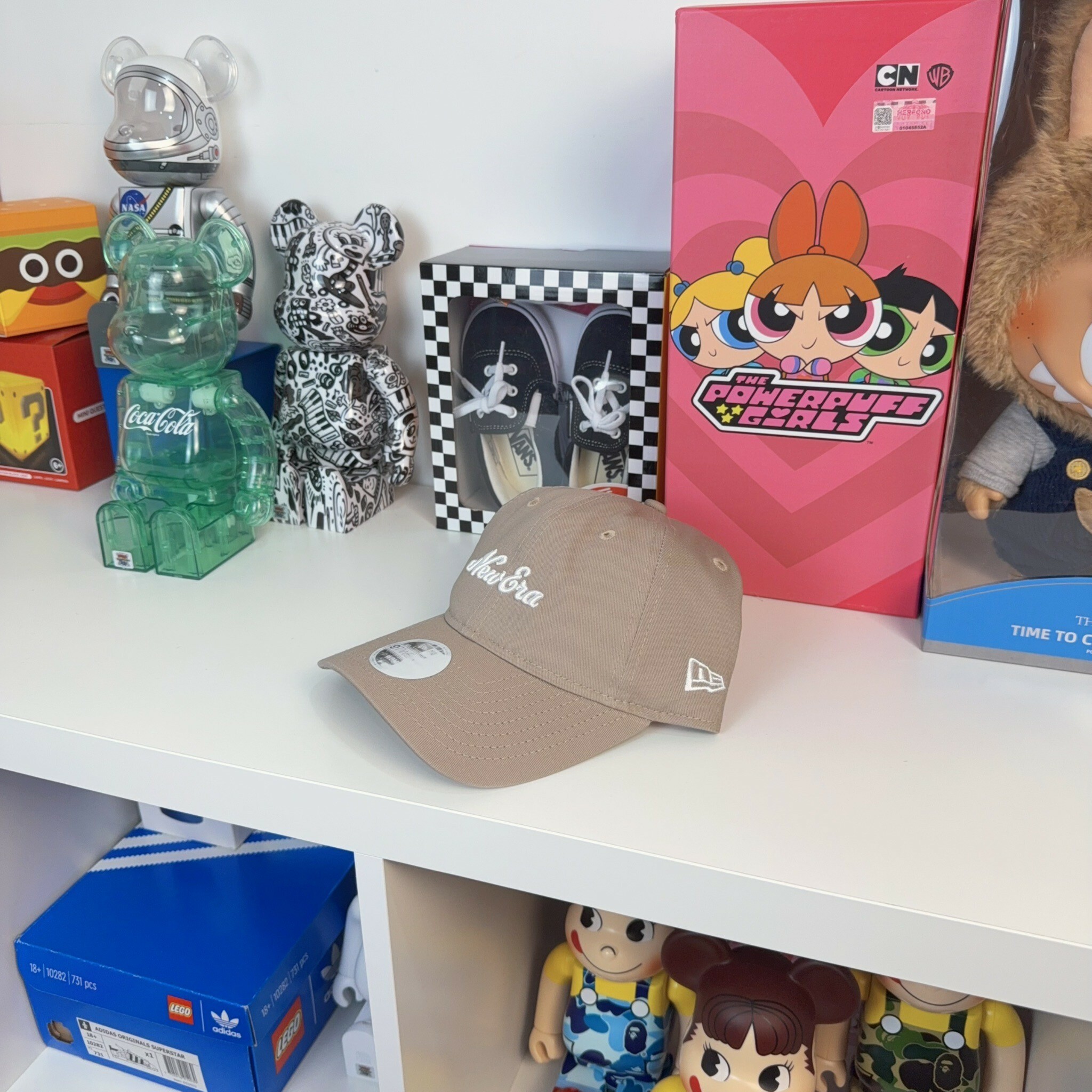 New Era 9Forty Cap 卡其 奶茶 電繡 LOGO 老帽 棒球帽 帽子