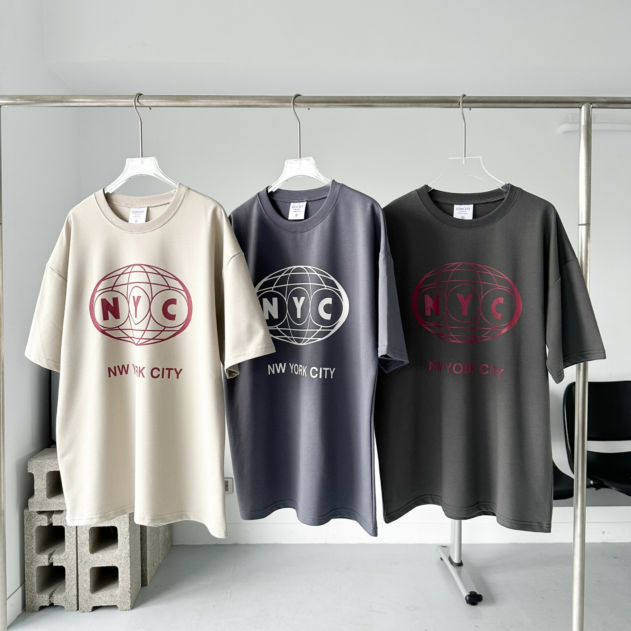 自訂款 NYC印花短T IM80553