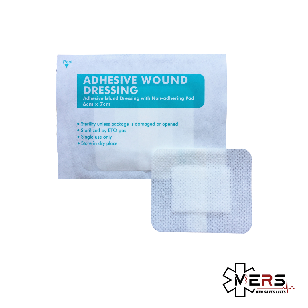 傷口敷料貼 (6cm x 7cm, 無菌)