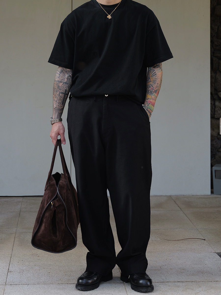 Unbent 25 s/s 竹節水洗休閒褲