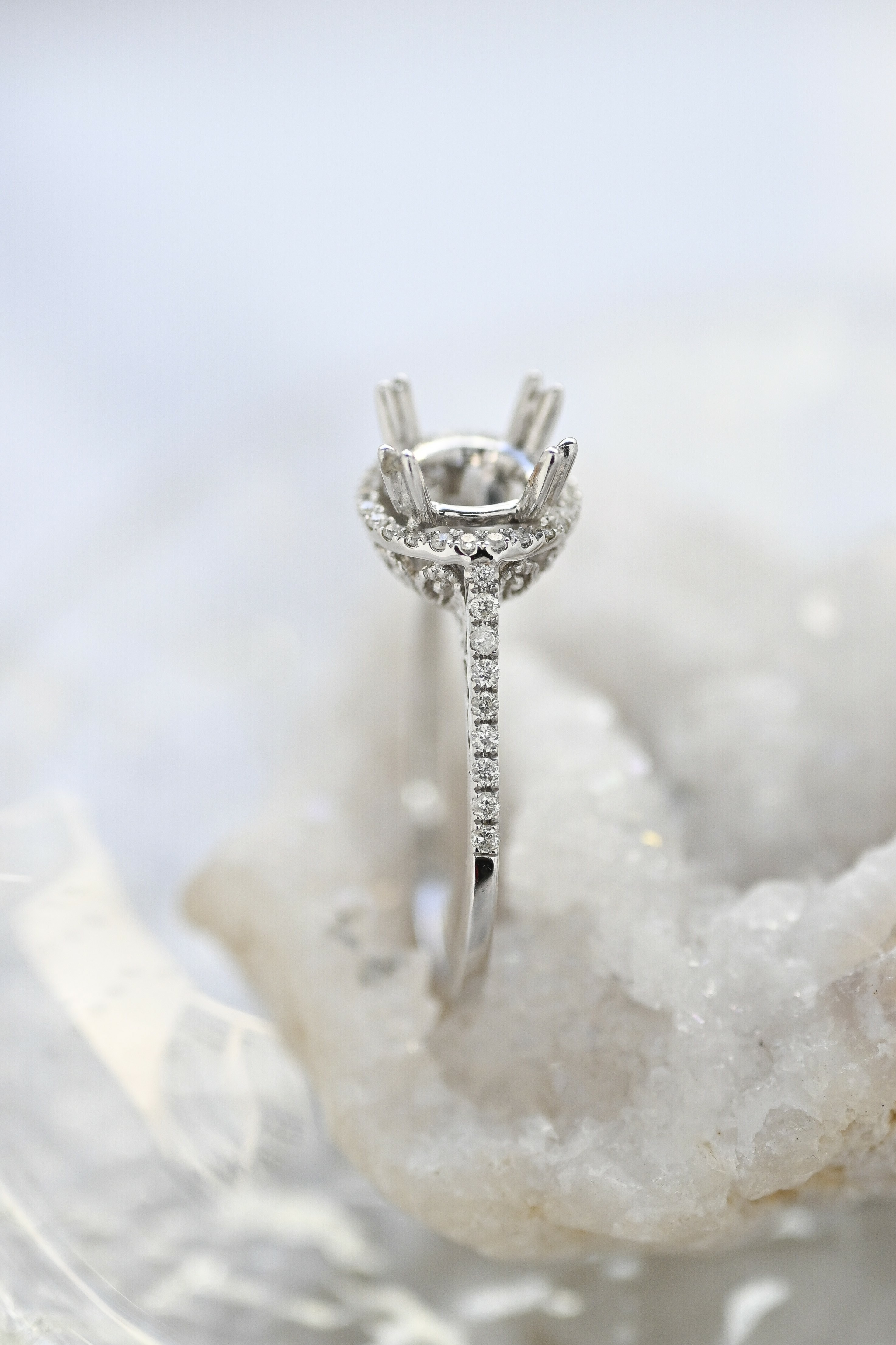 18K 1.5ct Diamond Ring Setting