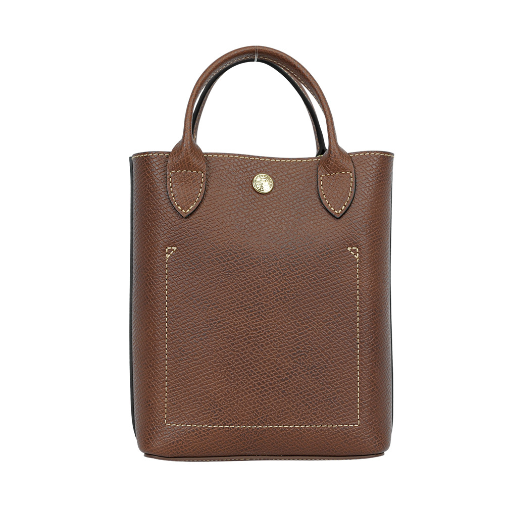 【LONGCHAMP】Epure XS 牛皮手提/斜背二用迷你托特包(棕色)10269 HYZ 035