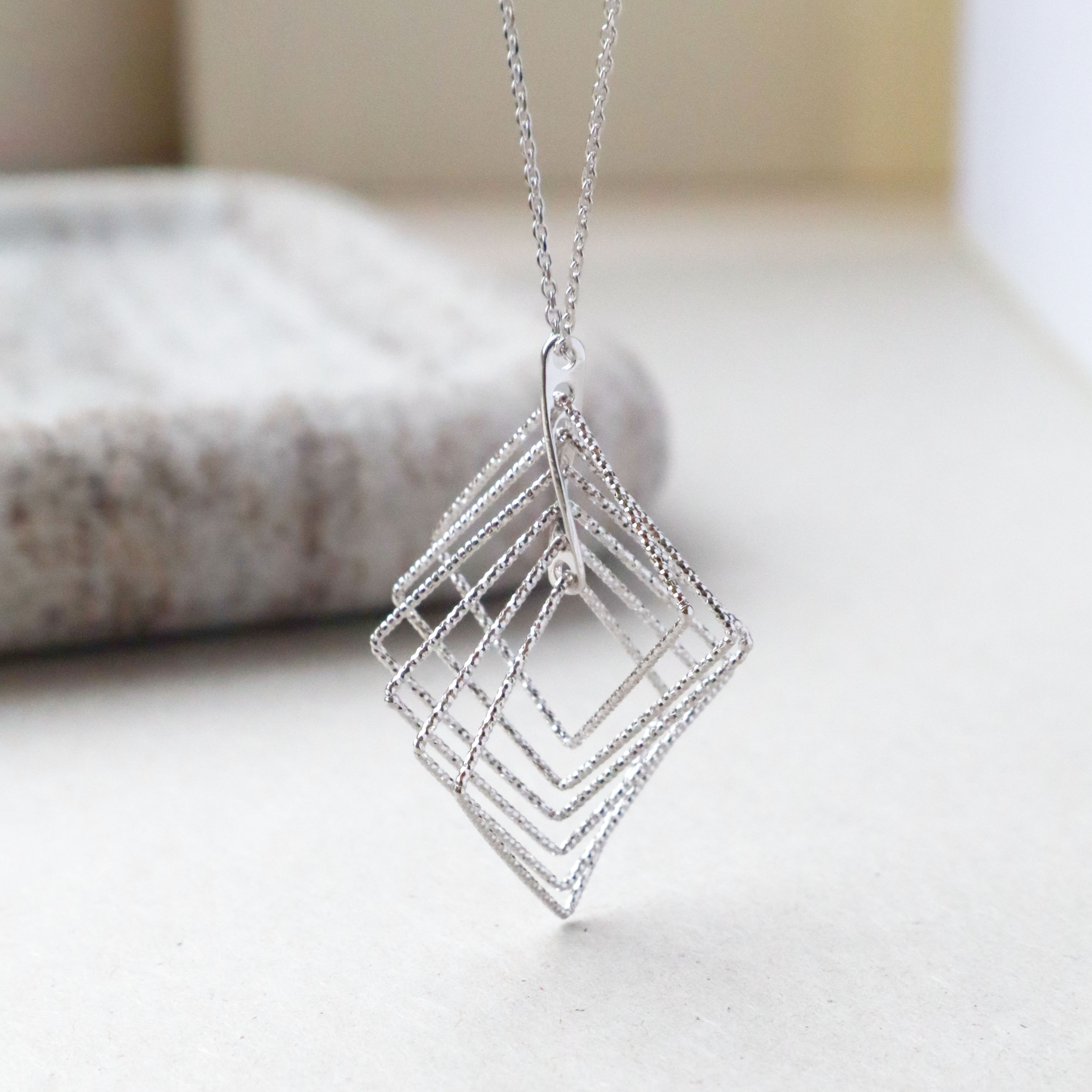 Silver/閃銀系列-層疊暮光項鍊