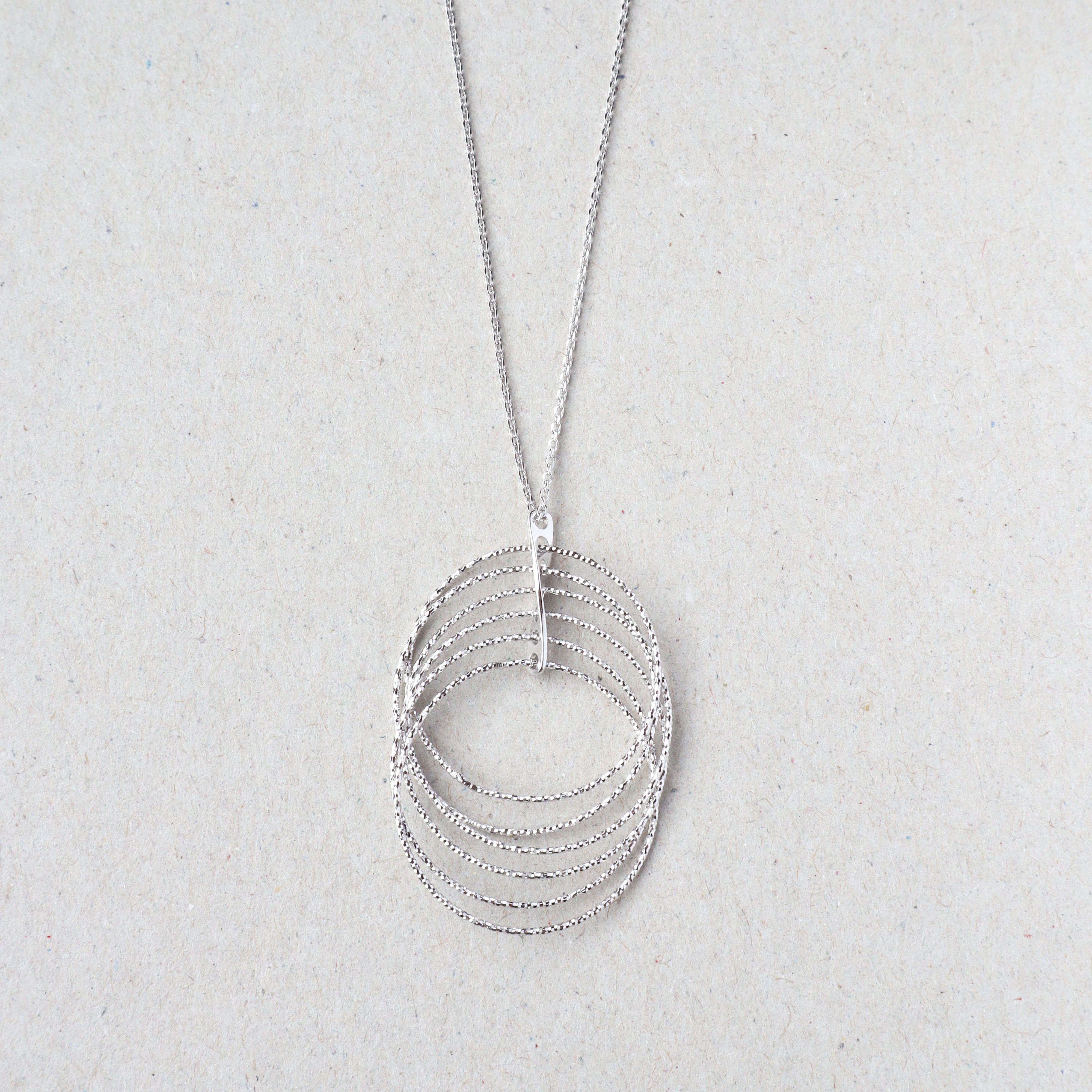 Silver/閃銀系列-漣漪項鍊