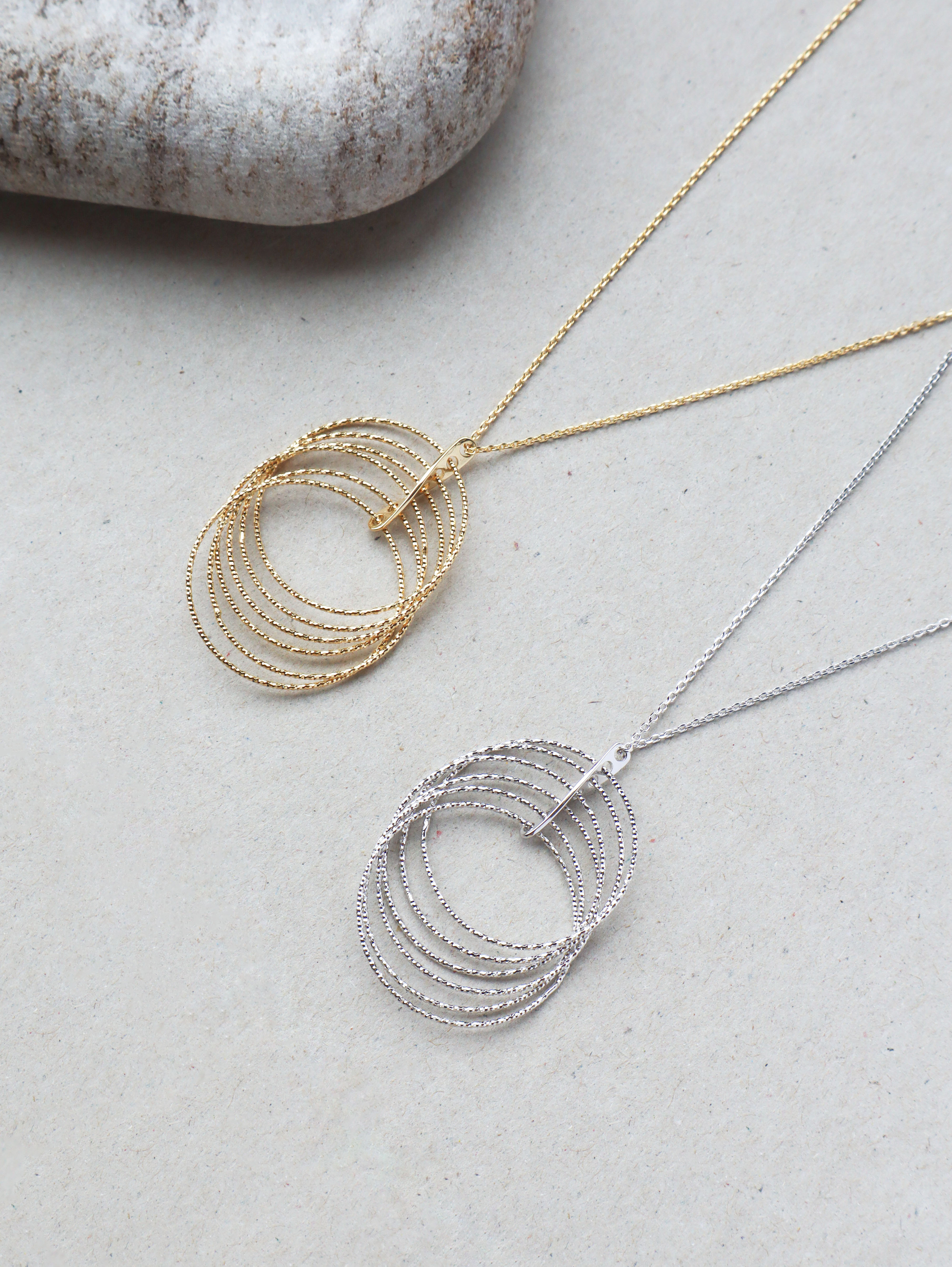 Silver/閃銀系列-漣漪項鍊