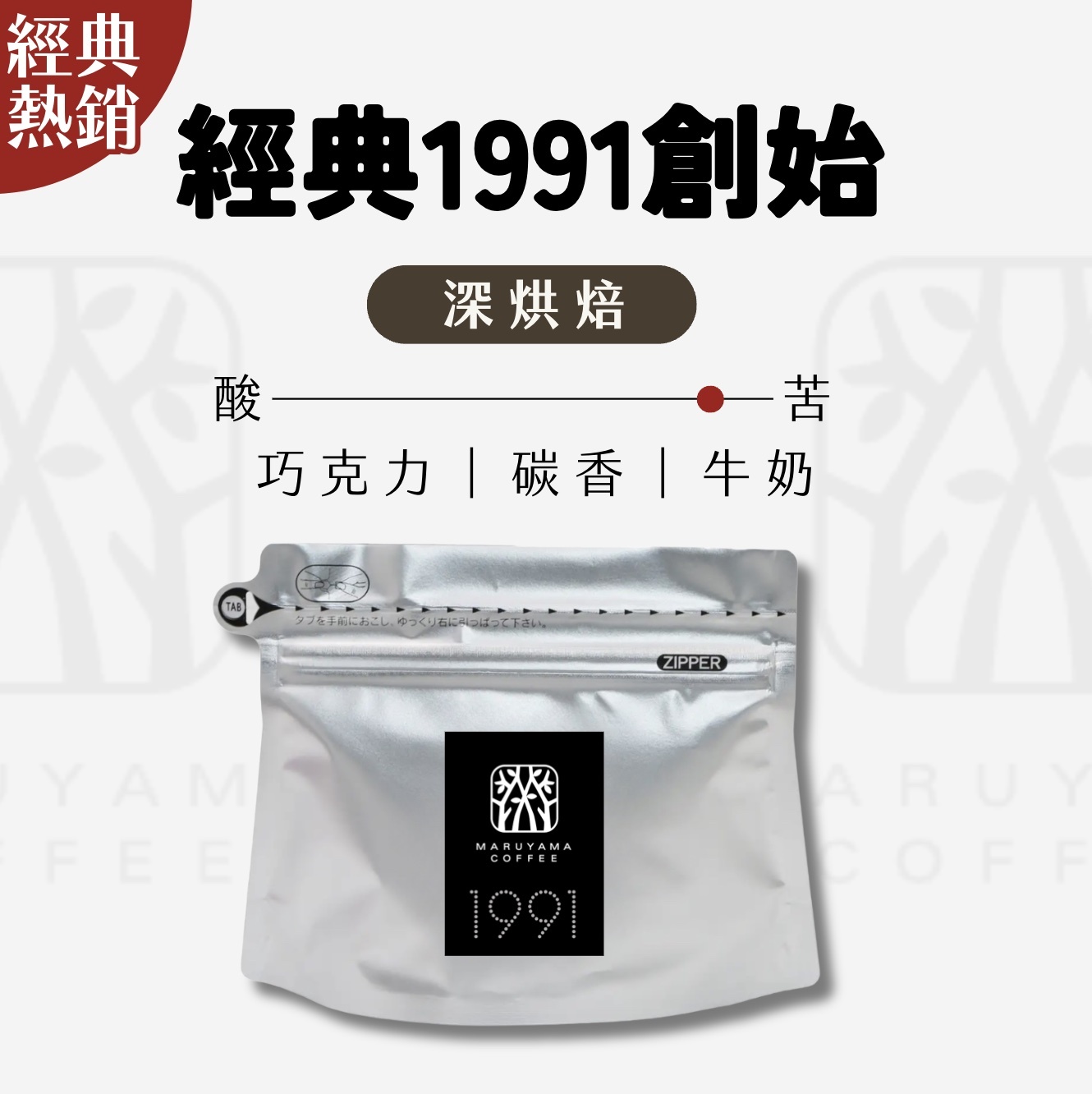 【即將抵台】𝗠𝗮𝗿𝘂𝘆𝗮𝗺𝗮丸山咖啡 經典1991創始咖啡豆