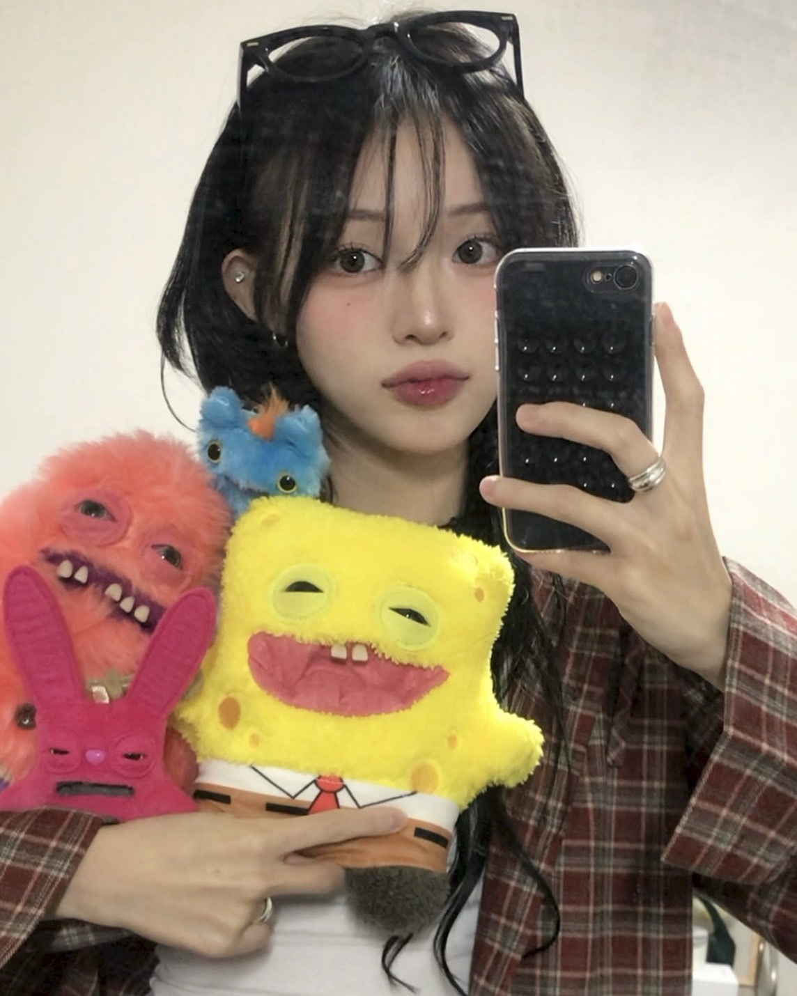 【現貨】Fuggler 牙寶 醜萌 掛飾 毛絨 玩偶 海綿寶寶 派大星