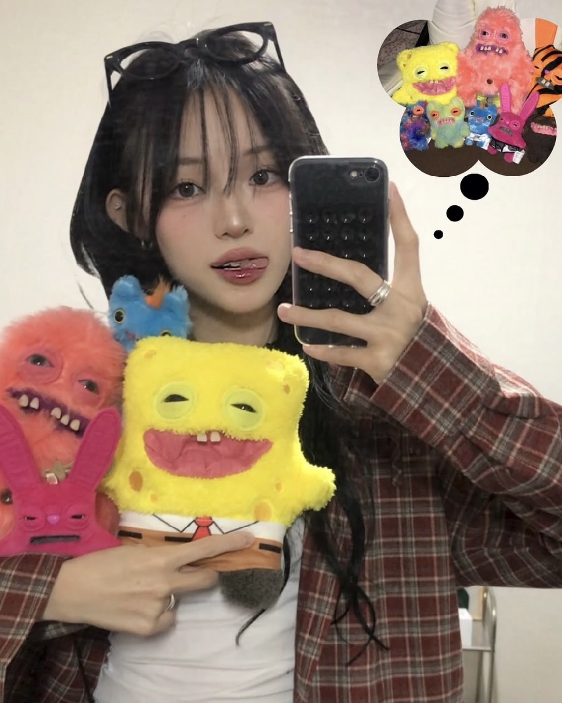 【現貨】Fuggler 牙寶 醜萌 掛飾 毛絨 玩偶 海綿寶寶 派大星