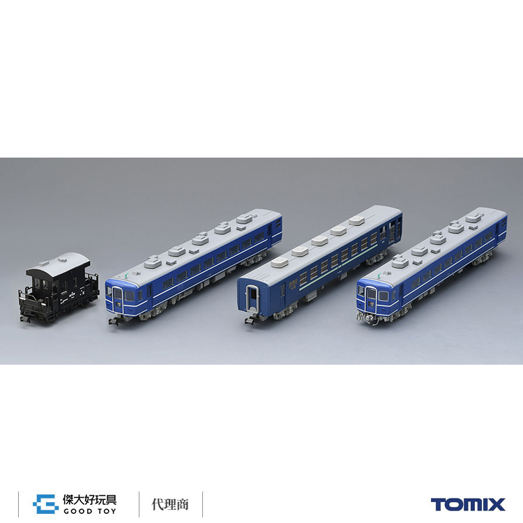 TOMIX 98563 客車東武鐵道14系．YO 8000形(SL大樹．青色) (4輛)