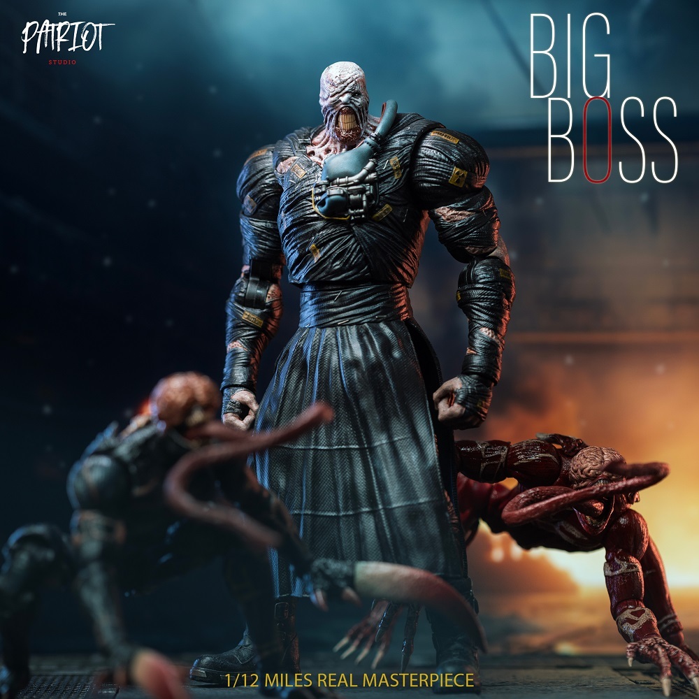 Patriot studio 1/12 Chris ヘッド 素体 デラックス版
