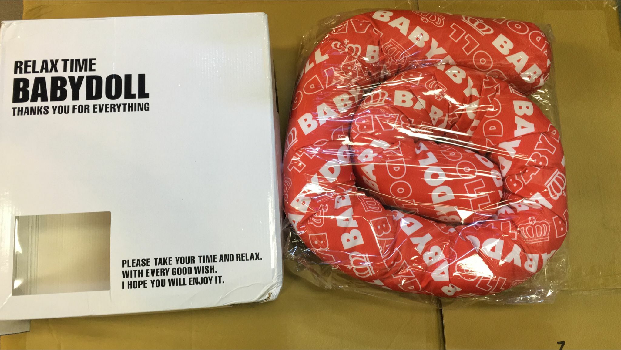 JP BABYDOLL 長身欖枕，清貨價貨品，不設退換 (P2 JP461)