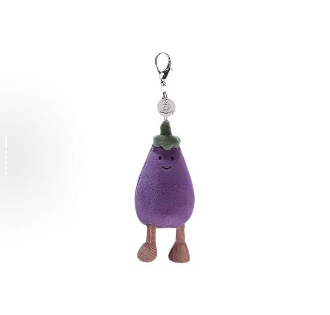 JELLYCAT茄子鎖匙扣-T