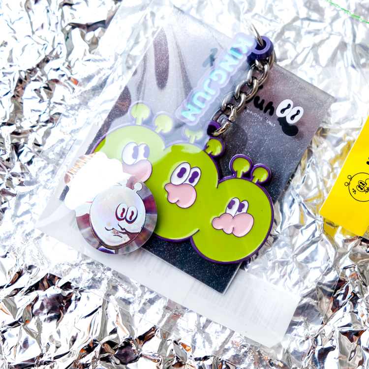 Kingjun｜金屬吊飾｜三胞胎｜BT款