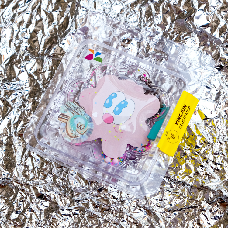 Kingjun｜氣泡悠遊卡｜蠢兔