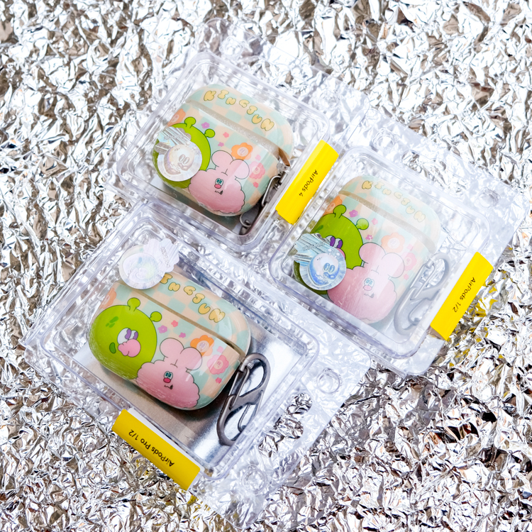 Kingjun｜蠢兔耳機殼｜Check BT