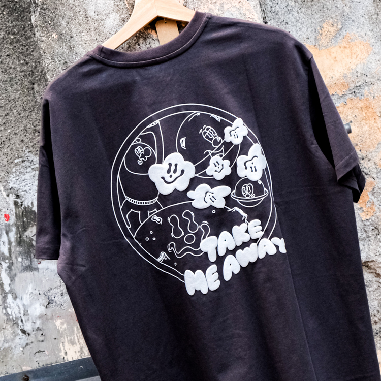 Kingjun｜Tee｜BT帶我走特別款｜午夜幽靈黑