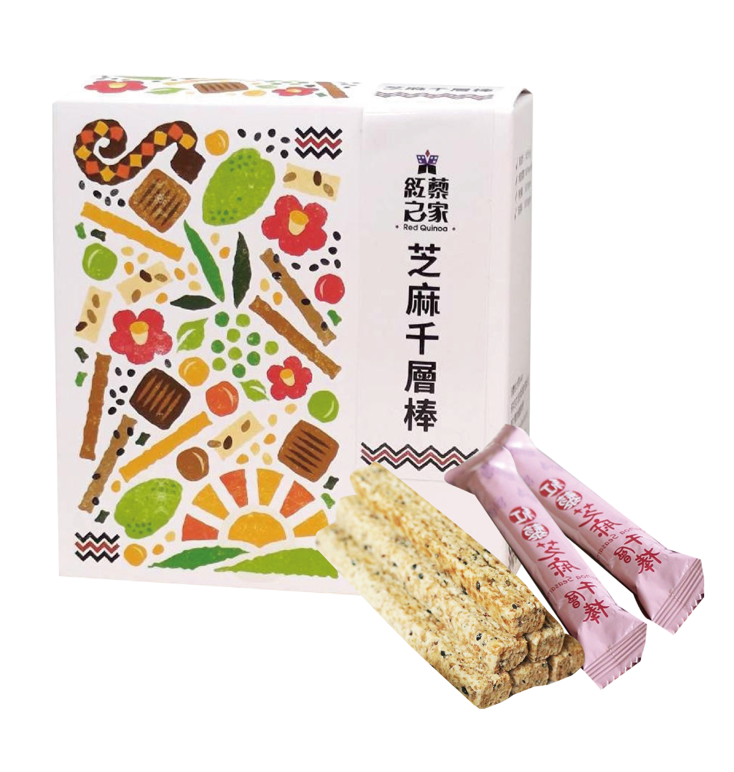 屏東院｜芝麻紅藜棒(2盒)