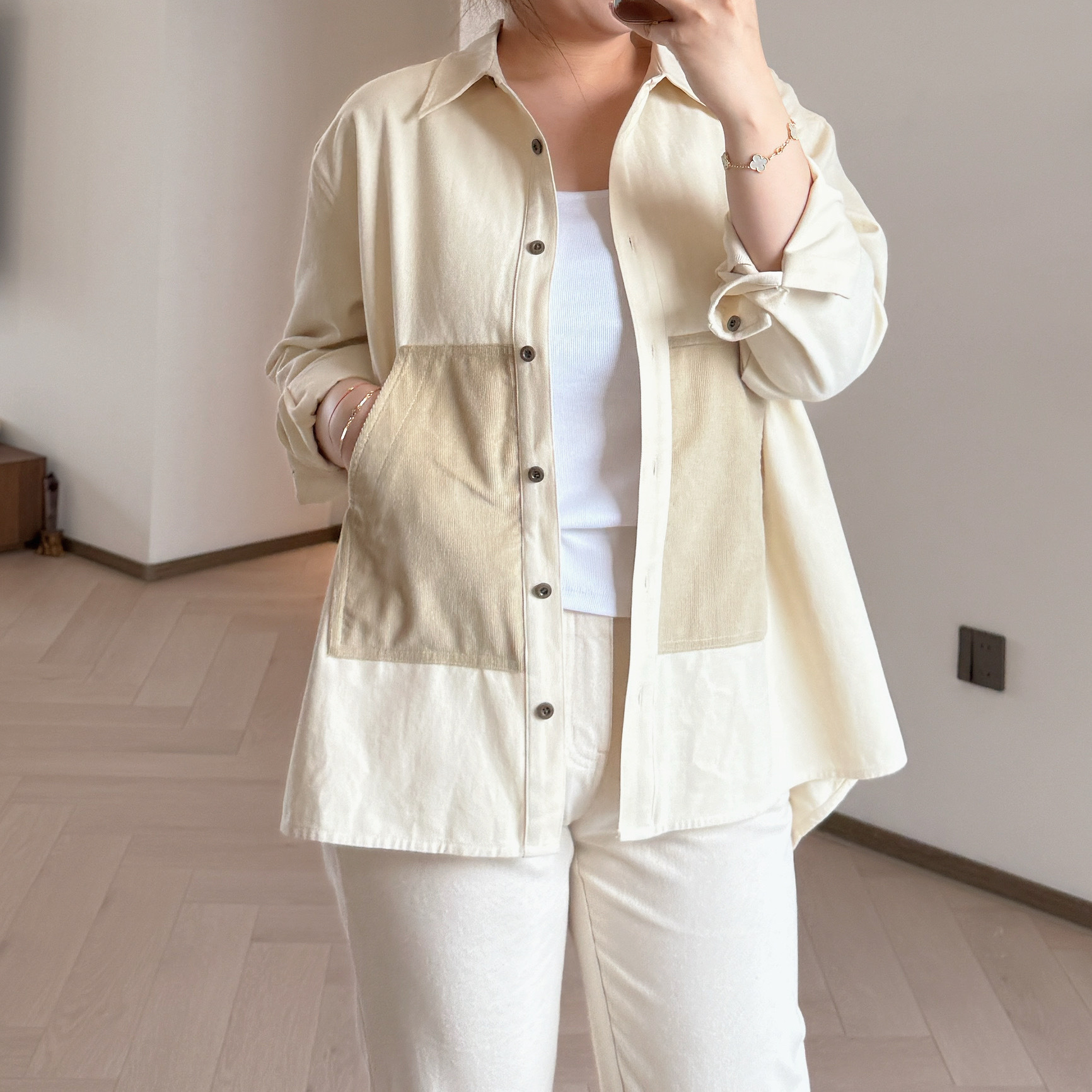 現貨 7157 日系休閒風襯衫 顯瘦版型