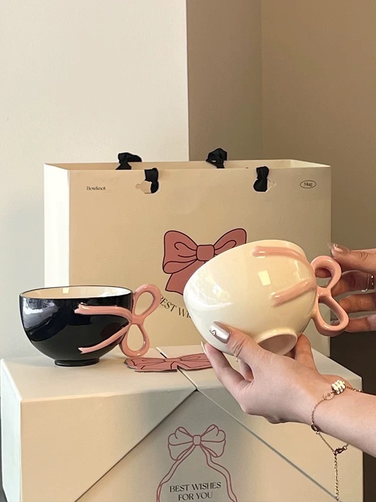 在逃公主 蝴蝶結系列 陶瓷馬克杯 350ml