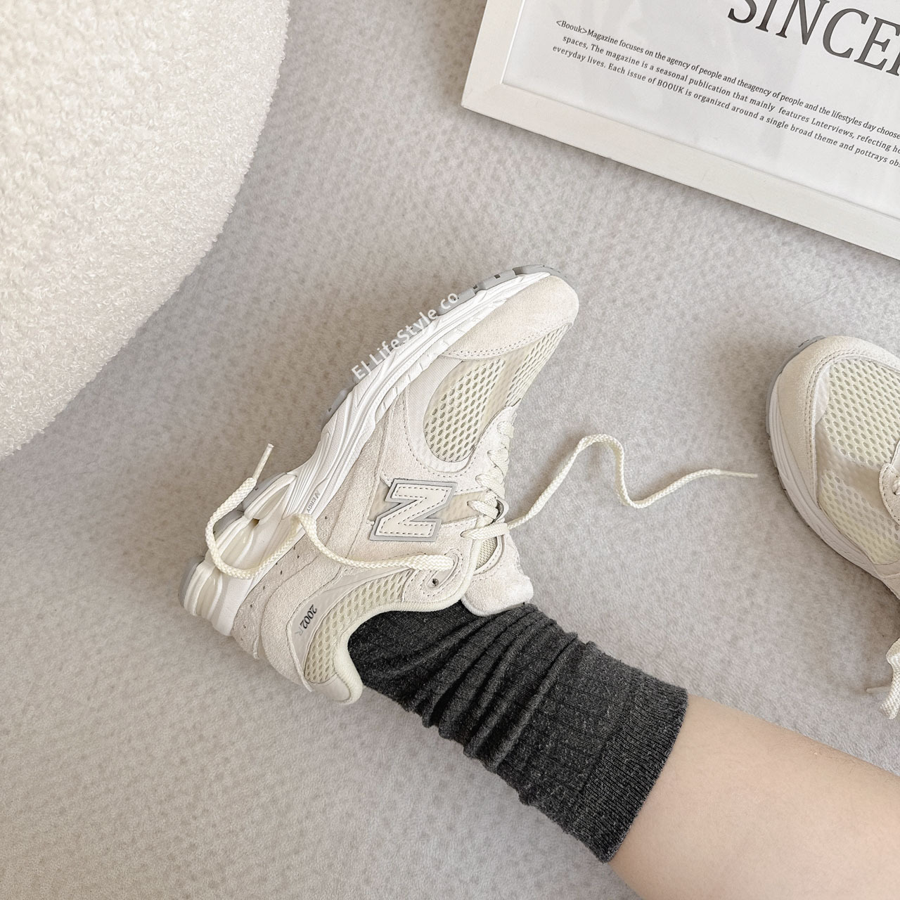 NEW BALANCE 2002R NB 奶油米灰 灰 奶油 麂皮 男鞋 M2002WC / 現貨