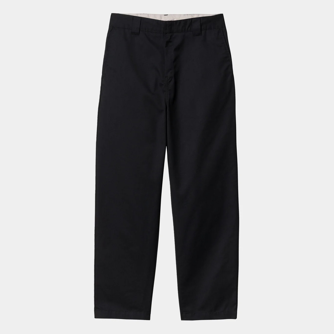 -(E17d01)-CARHARTT WIP CRAFT PANTS 工裝褲 寬長褲 寬鬆直筒 黑-I027965