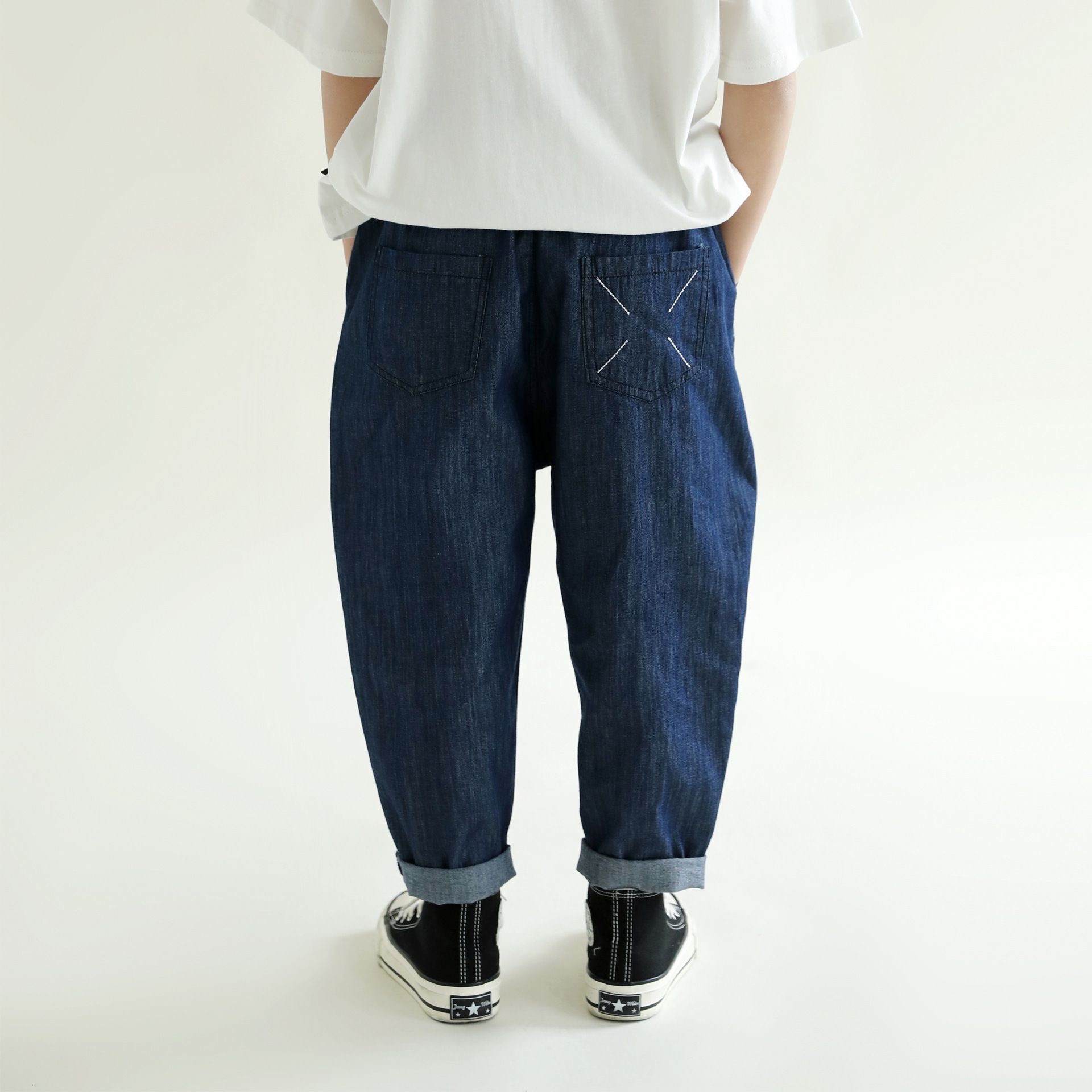 透氣天絲棉牛仔褲