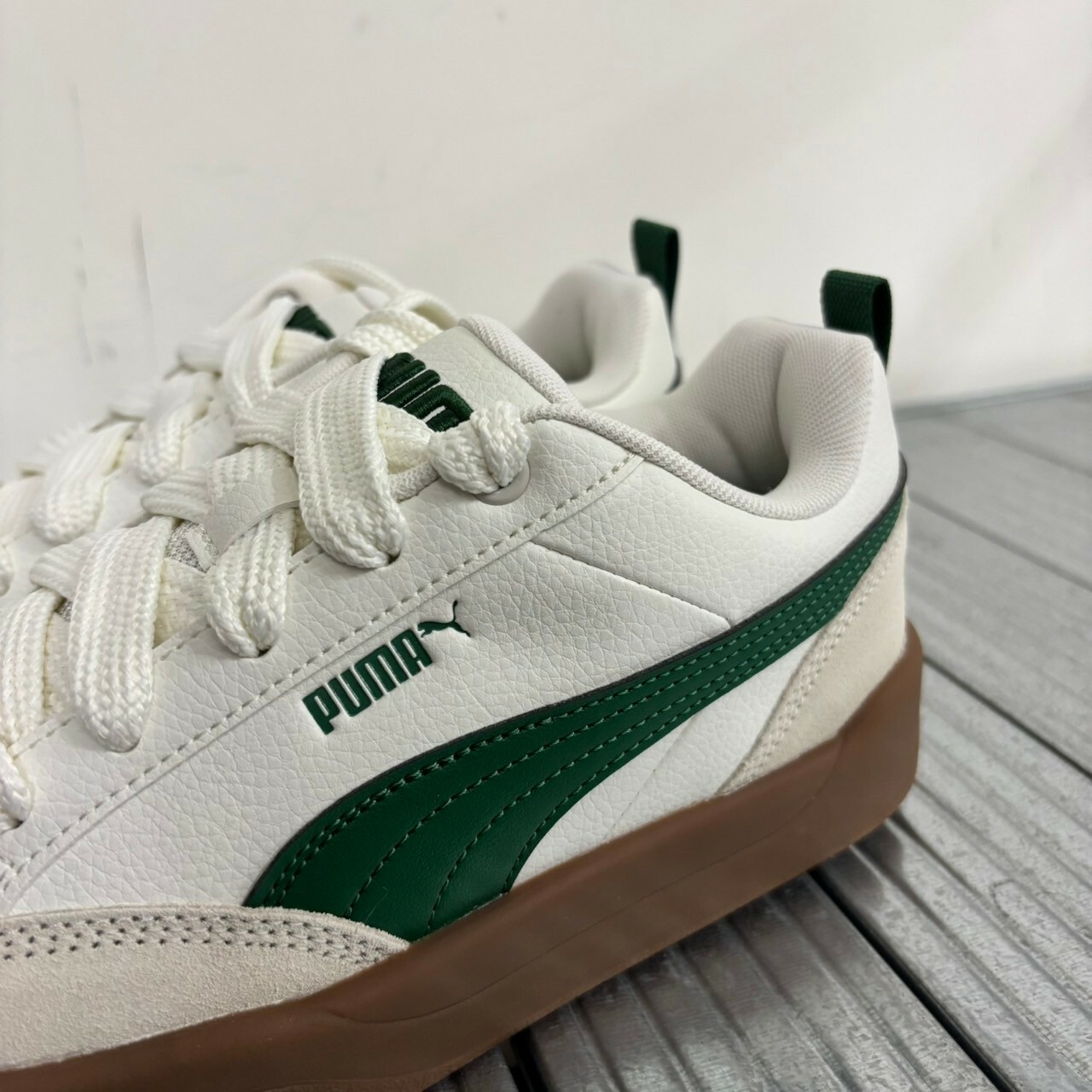 Puma Park Lifestyle OG  綠 膠底 復古滑板鞋 休閒鞋  397262-02