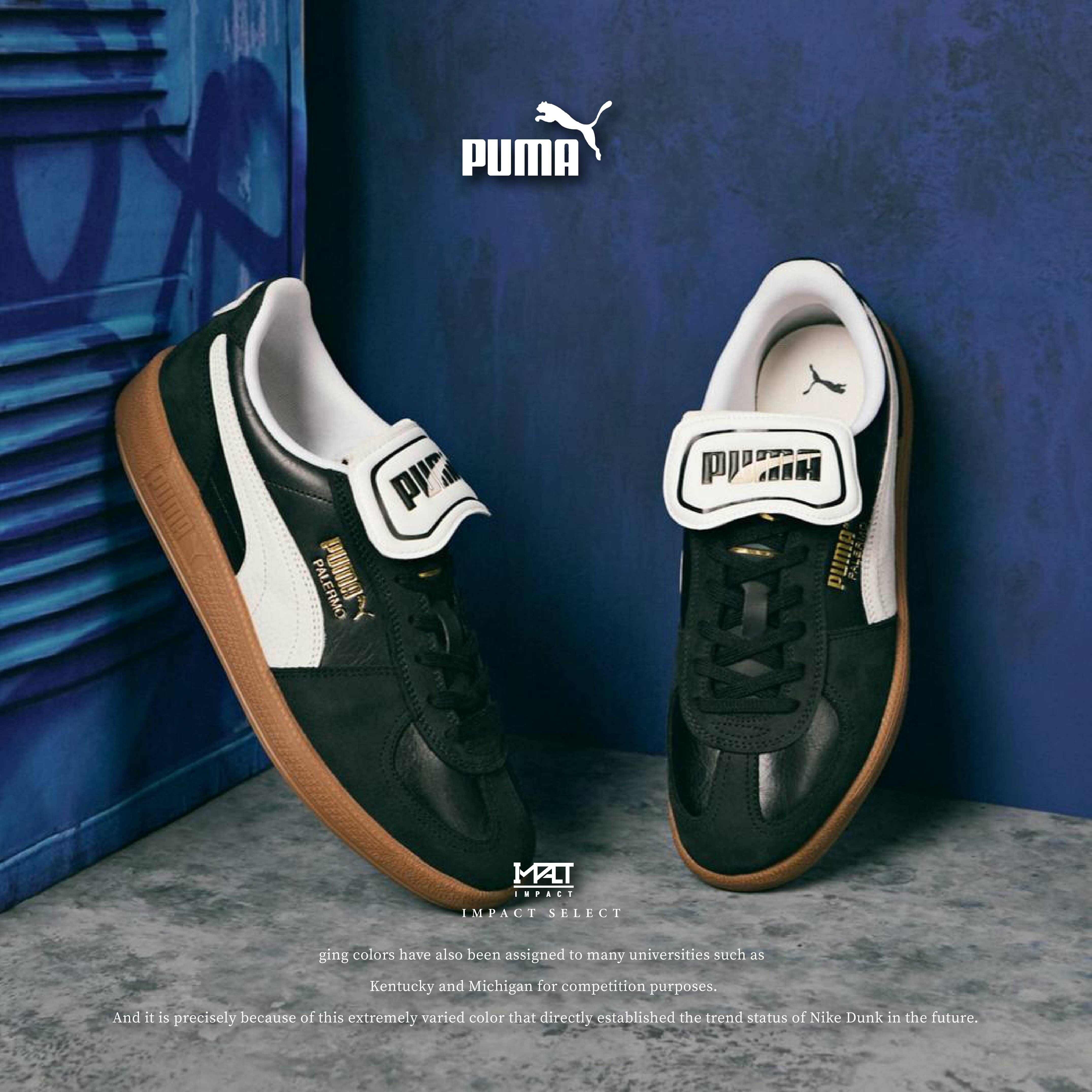 PUMA Palermo Premium 男女款 大鞋舌 可拆翻蓋式鞋舌 板鞋 休閒鞋 40174402/40174401