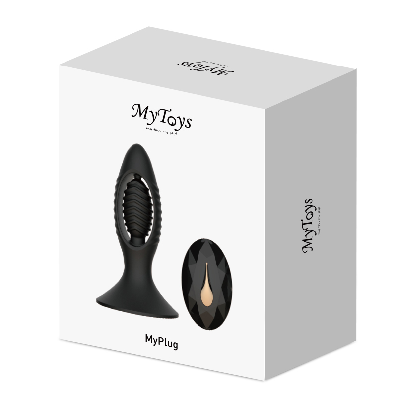 MyToys - MyPlug Vibrating Anal Plug - Black