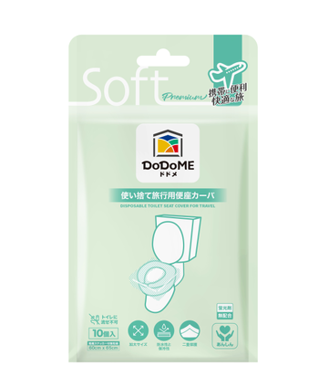 DoDoME 水溶即棄坐廁墊 (10片)