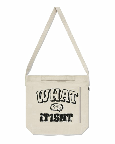 小飛人噴漆風印花3ways袋